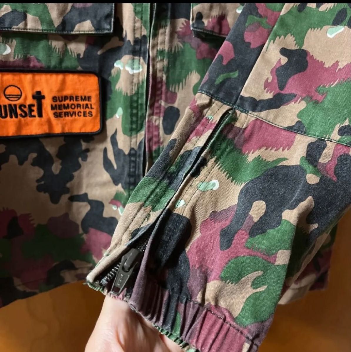 supreme bdu shirt swiss camo 17ss シュプリーム サンプリング  field jacket  