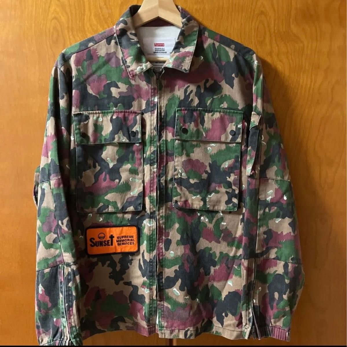supreme bdu shirt swiss camo 17ss シュプリーム サンプリング field jacket｜PayPayフリマ