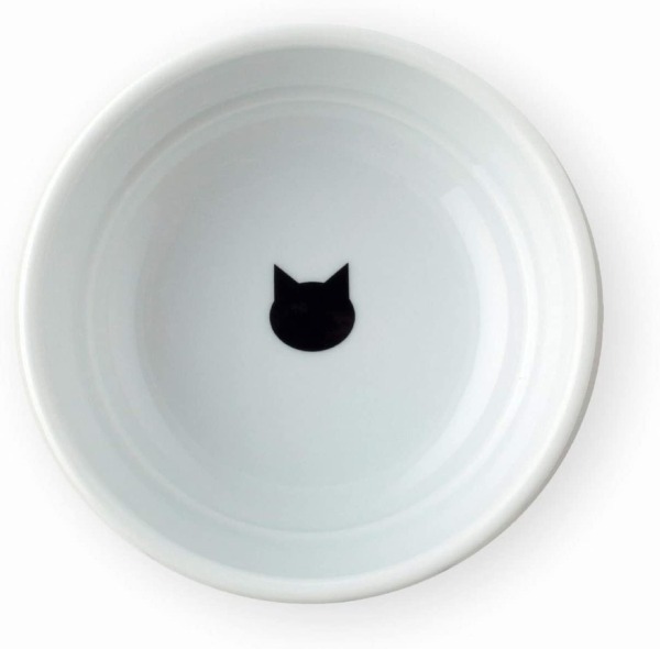 猫壱 ハッピーダイニング フードボウル 水玉 猫用 ねこ用 ごはん フード 食べやすい 電子レンジ対応 食洗器対応_画像3