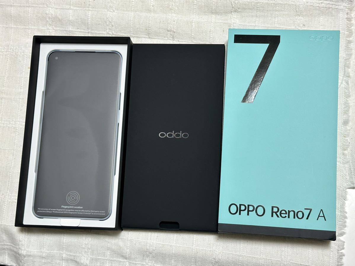 新品・未使用、送料込】OPPO Reno7a Y!mobile版/ドリームブルー/SIM