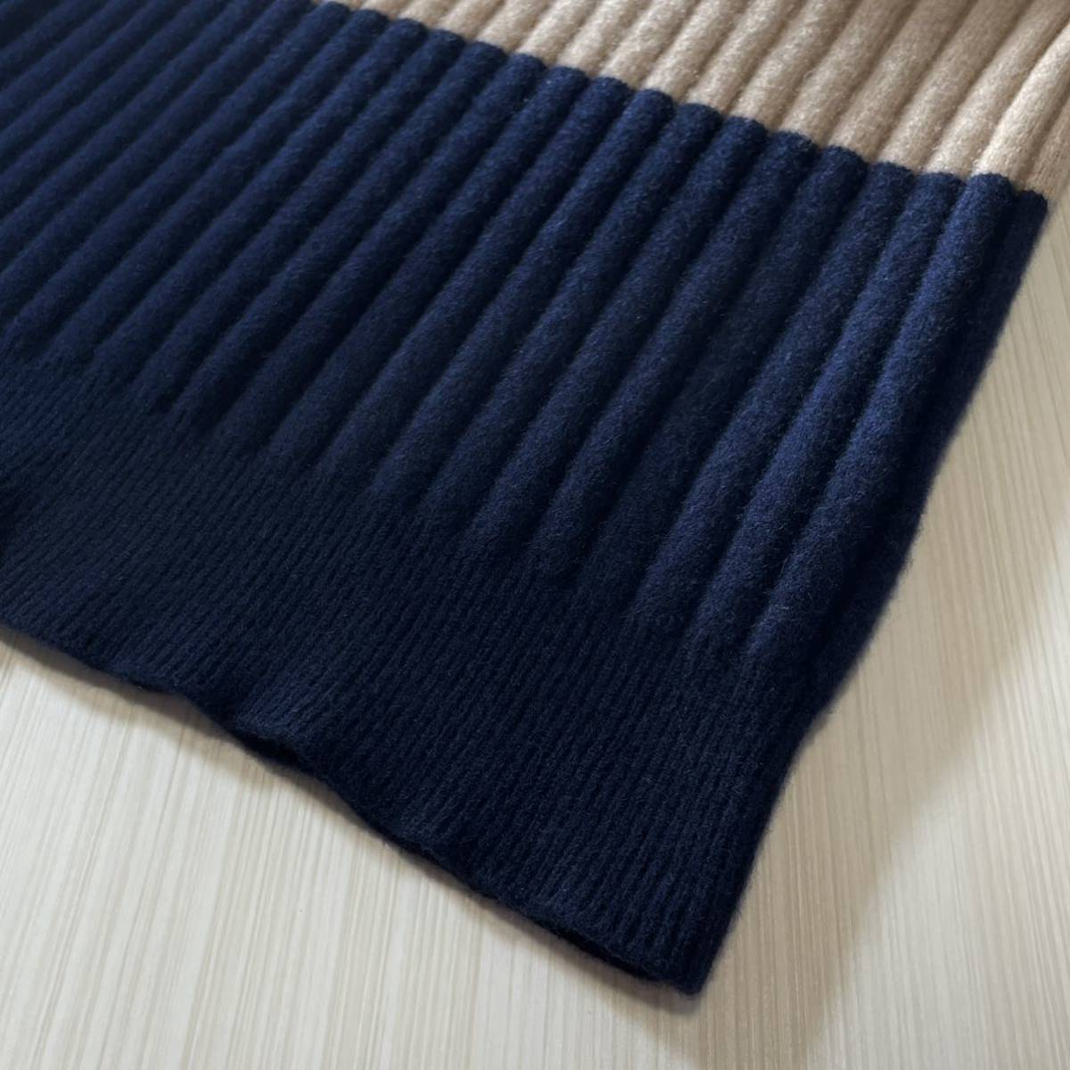 J11☆極上カシミヤブレンド ニットセーター ブルネロクチネリ BRUNELLO
