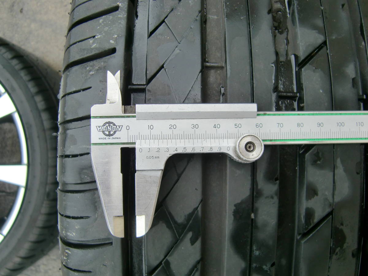 ノア VOXY ステップワゴン Laffite ブラポリ 18×7.5J+55 PCD114.3×5穴