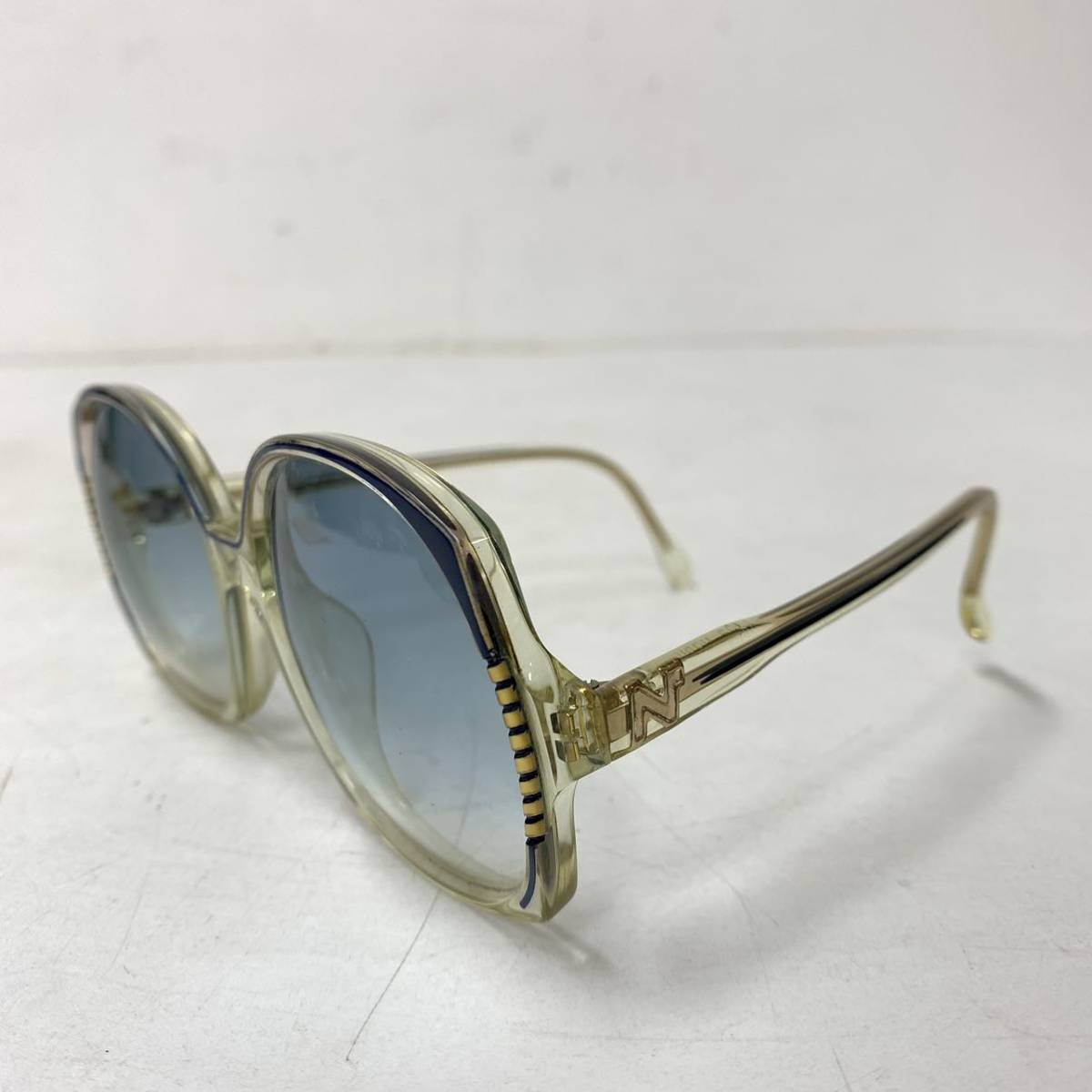 VINTAGE NINA RICCI PARIS サングラス メガネ 眼鏡 フランス製 1327-NOOM 度なし アイウェア ニナリッチ【レターパックプラス郵送可】#78_画像4