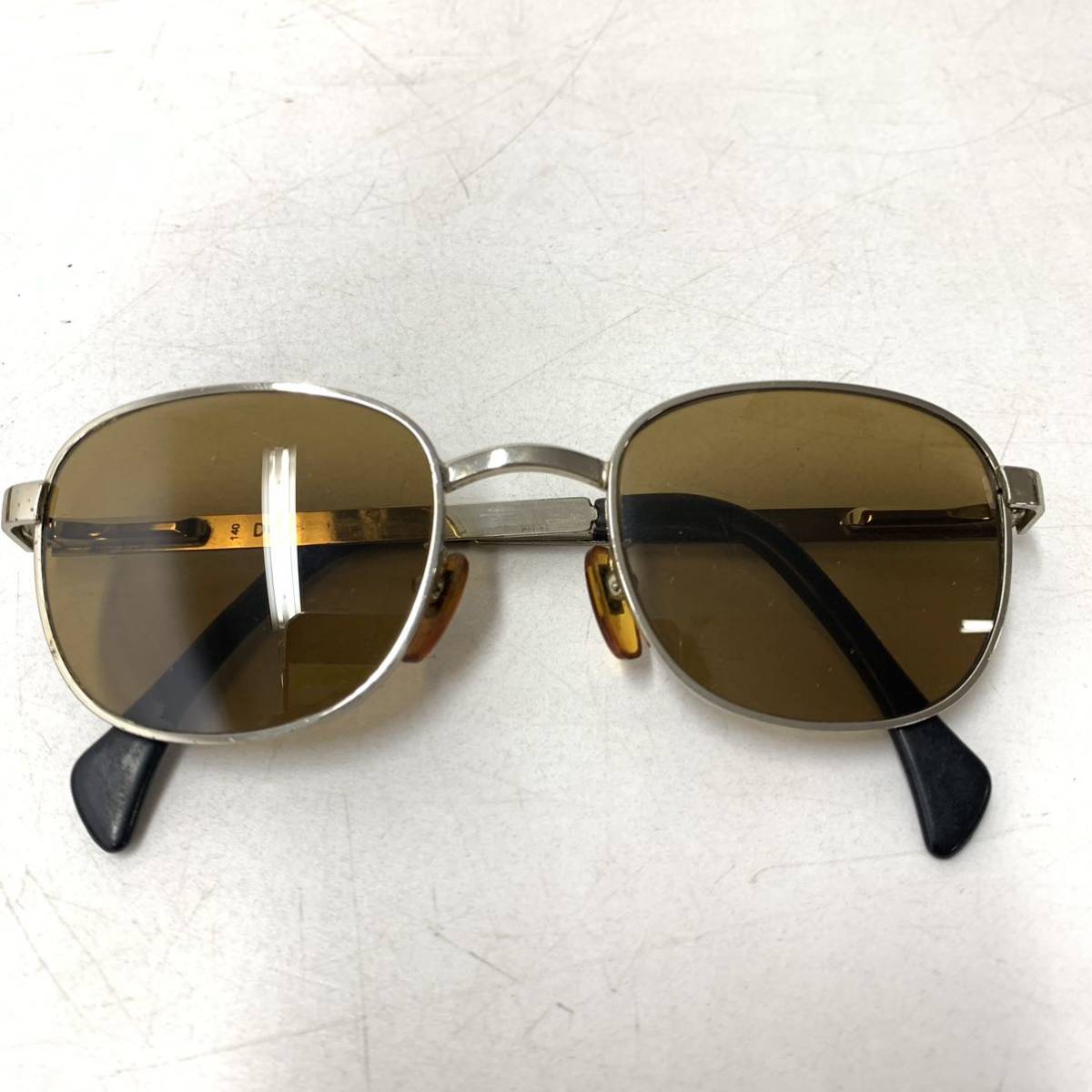 VINTAGE DOLCE&GABBANA サングラス 眼鏡 メガネ ブラウンレンズ DG303S 度なし ドルチェアンドガッバーナ【レターパックプラス郵送可】#80