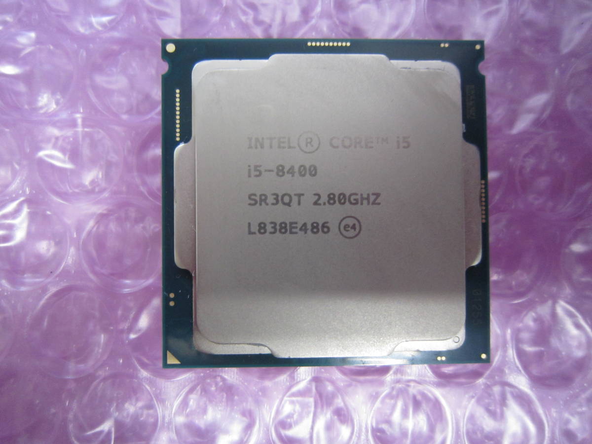 5796☆CPU Intel Core i5 8400 2.80GHZ SR3QT 動作品| JChere雅虎拍賣代購