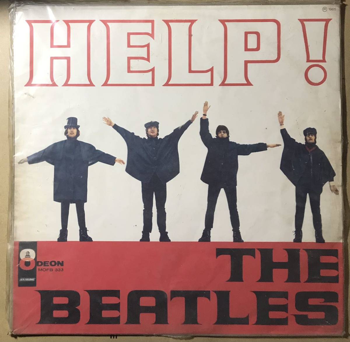  Южная Америка Brazil THE BEATLES HELP / MONO 1965 MOFB333