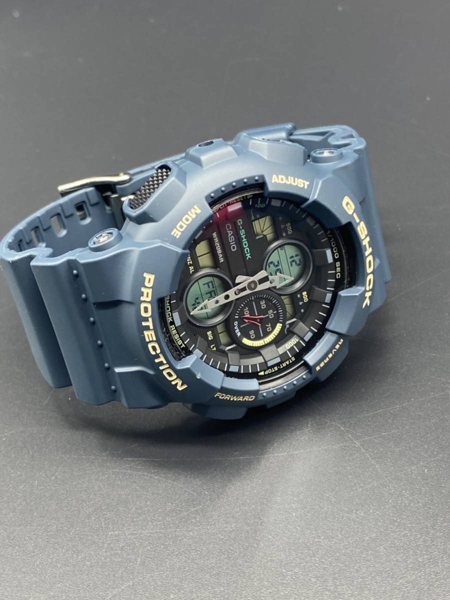 高い素材】 デジアナ GA-140 G-SHOCK 極美品 腕時計 E500 アナログ