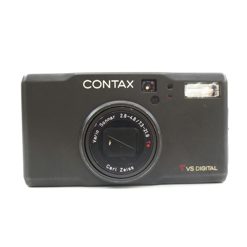 1円【ジャンク】KYOCERA 京セラ/CONTAX TVS DIGITAL デジタルカメラ