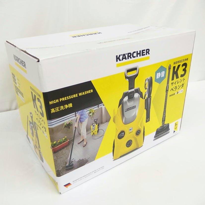 1円未使用KARCHER 未開封品 KARCHER ケルヒャー K3 サイレント