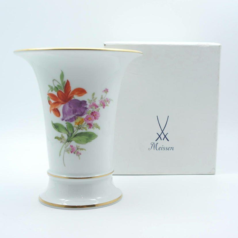 1円【美品】Meissen マイセン/フラワーベース/花瓶/93 | controlrad.com.br