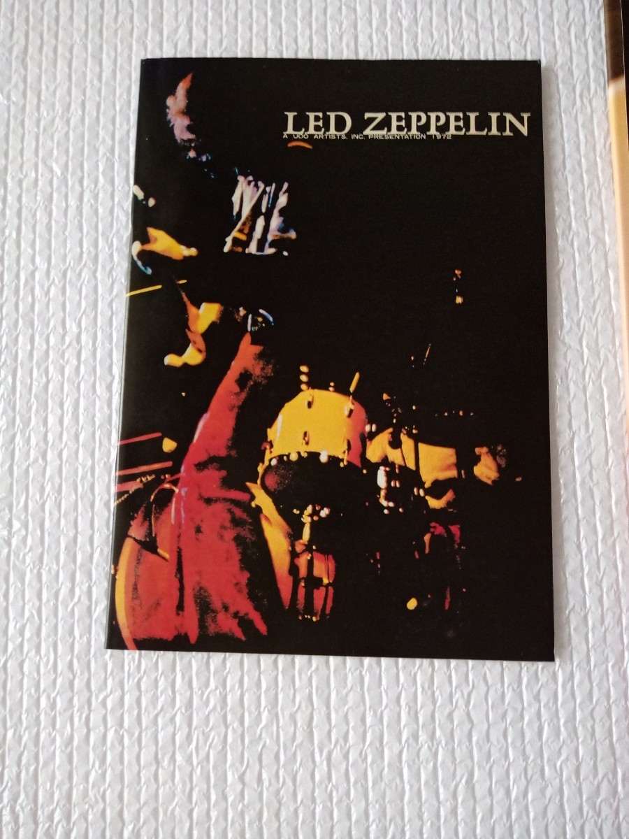 ★レッド・ツェッペリン LED ZEPPELIN★THE OVERTURE★2CD★1972年★TOKYO★中古品★ミニチュアパンフレット、チケット付★Limited Edition