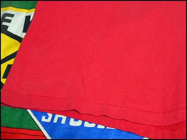 ★程よいUSED感が◎な1枚★Made in USA製アメリカ製ChampionチャンピオンビンテージナンバリングプリントTシャツ70s70年代バータグ赤白WIN_画像6