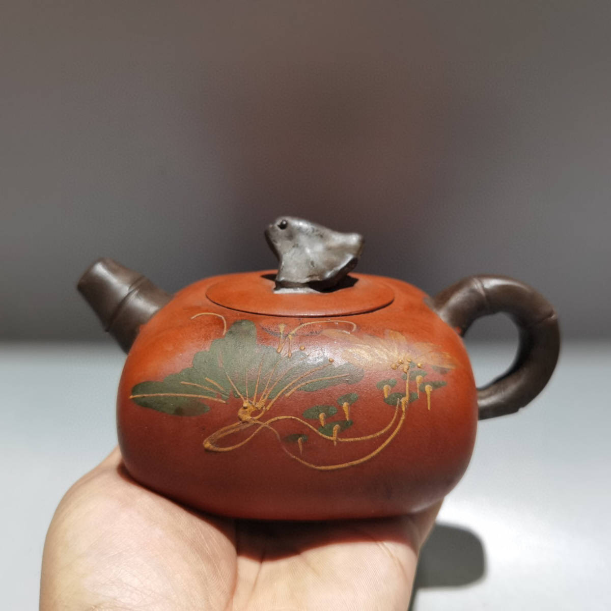 中国 紫砂 茶壺 茶道具 収蔵品 朱泥-