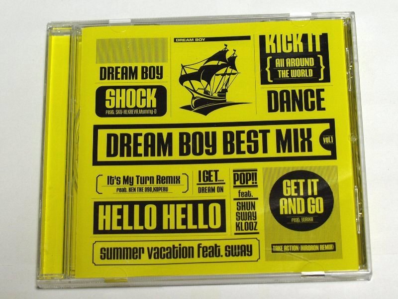 DREAM BOY BEST MIX VOL.1 MIXED BY DJ HIRORON CD / KEN THE 390, KLOOZ, YURIKA, KOPERU