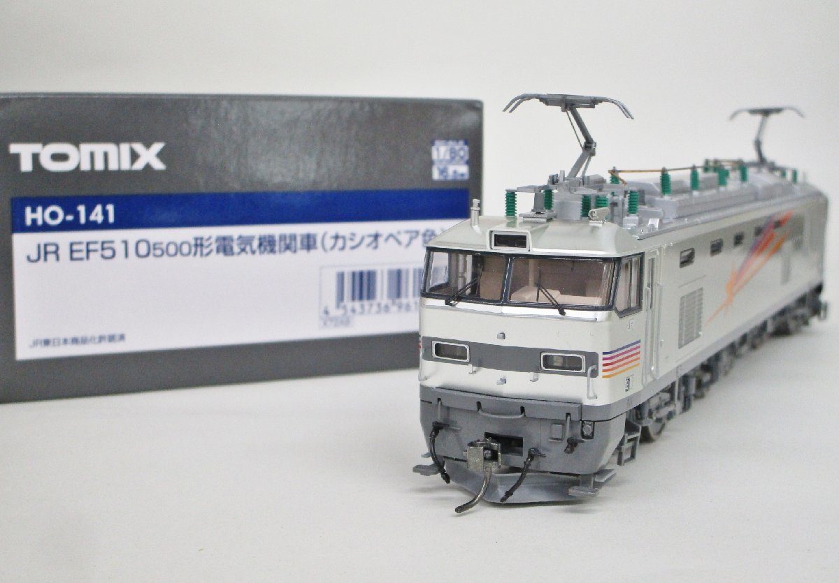 富*)様 HOゲージ TOMIX EF510 500 (HO 141)やや難あり Yahoo!オークション - TOMIX HO-141JR EF510-500形電気機関車