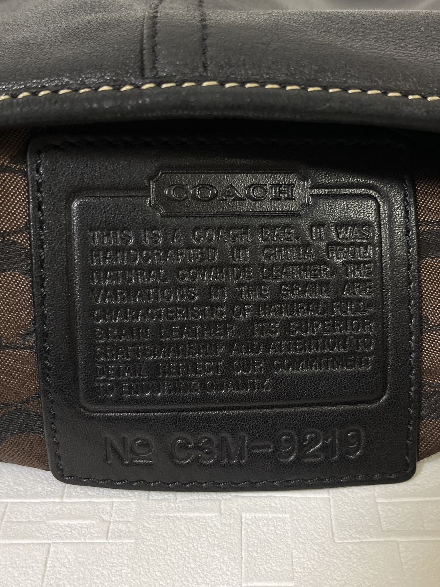 COACH オールドコーチ ワンショルダーバッグ 9219 肩掛け レザー COACH オールドコーチ ワンショルダーバッグ 9219 肩掛け レザー