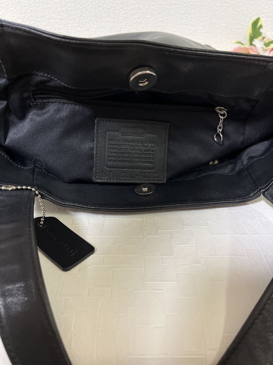 美品】 COACH オールドコーチ ショルダーバッグ 4181 イタリア製 美品】 COACH オールドコーチ ショルダーバッグ 4181 イタリア製
