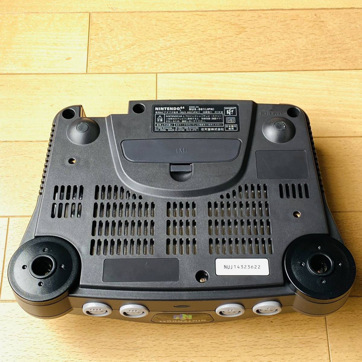 NINTENDO64 ニンテンドー64 本体 ターミネータパック付属 中古 動作確認済み 現状品 検）任天堂64 ニンテンドー Nintendo_画像6