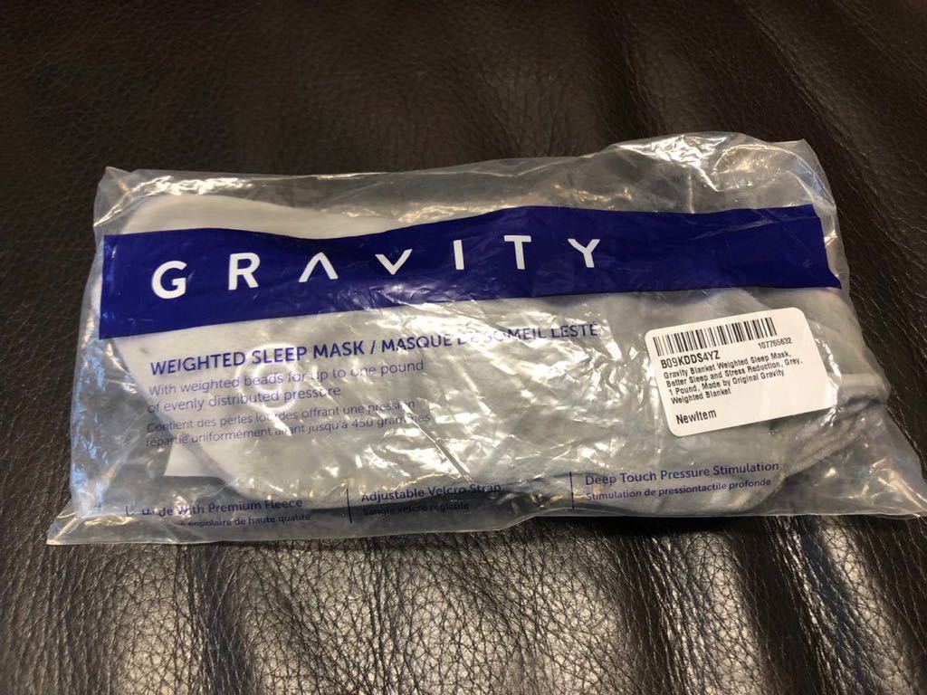 大谷翔平選手愛用 GRAVITY 加重アイマスク グラビティ