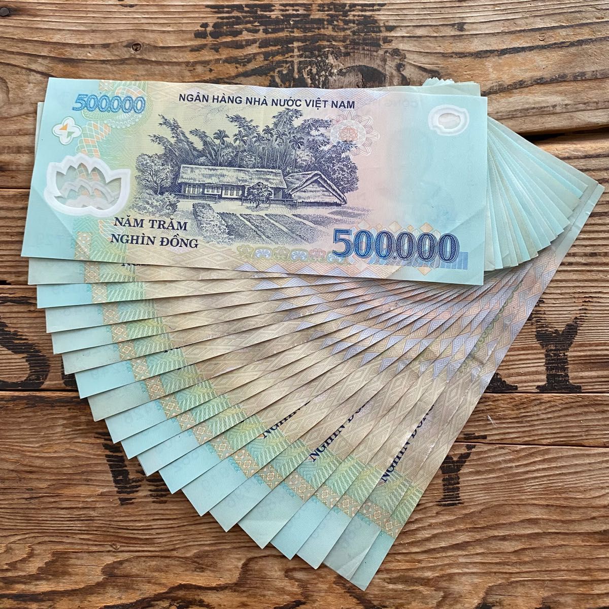 追跡あり 1000万ドン ベトナム紙幣 ベトナムドン 50万ドン×20枚 追跡あり 1000万ドン ベトナム紙幣 ベトナムドン 50万ドン×20枚