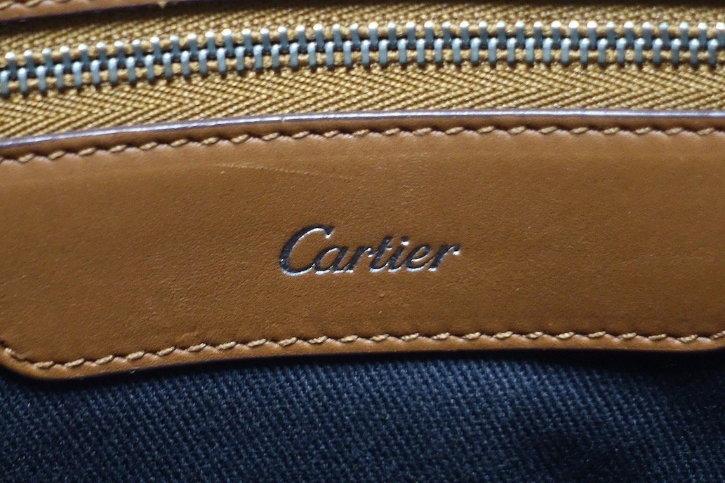 定価35万 極美品 Cartier ルイ・カルティエ ドキュメントホルダー 2室