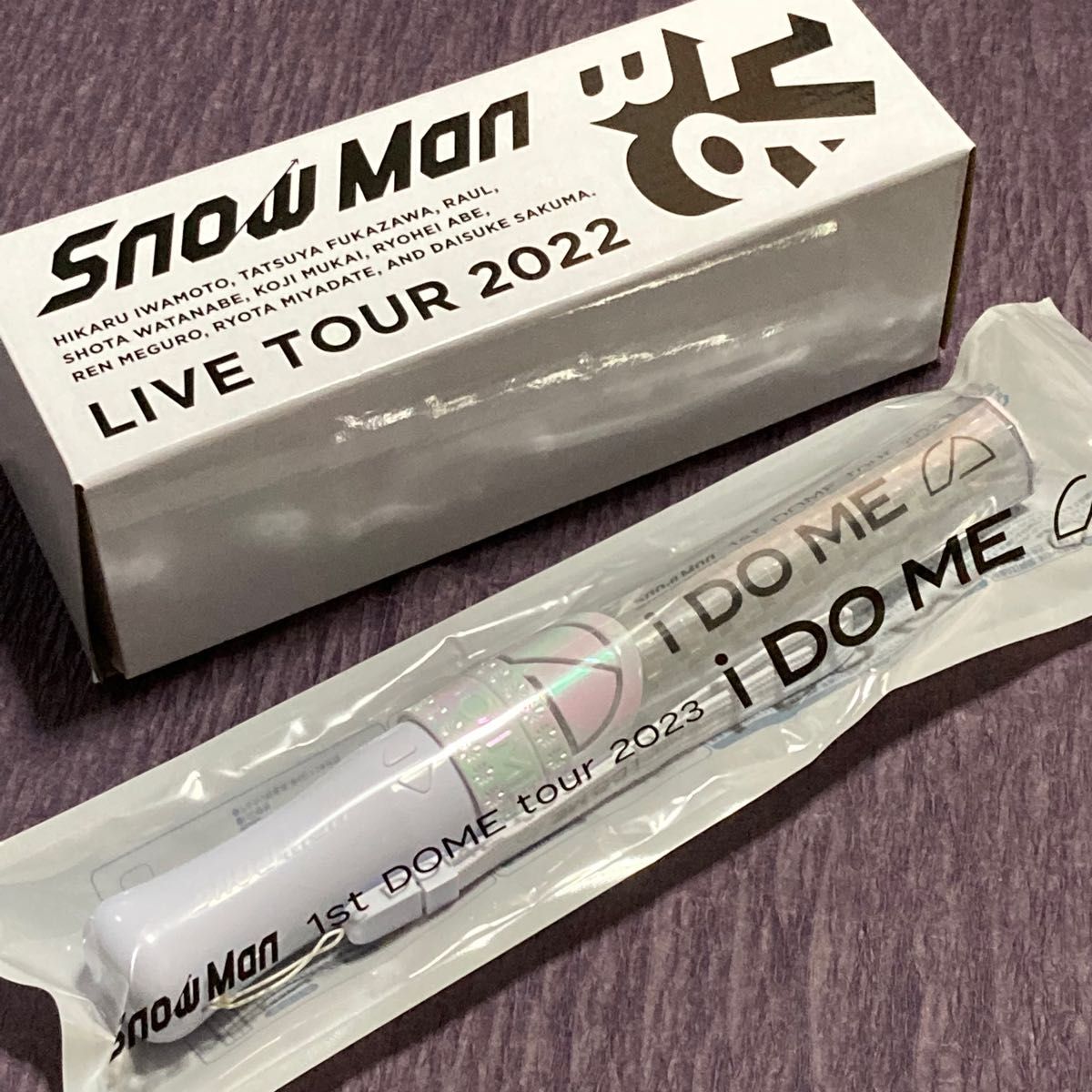 SnowMan スノーマン ペンライト ストラップ付き ２セット スノラボ i