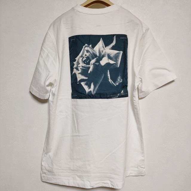 OAMC バックプリント コットン Ｔシャツ カットソー 19SS ホワイト オーエーエムシー 3-0611S F89344_画像2