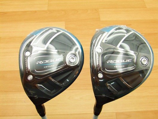 新品 2本セット! 左 キャロウェイ●ROGUE STAR 3W 5W R(a7-23-5)