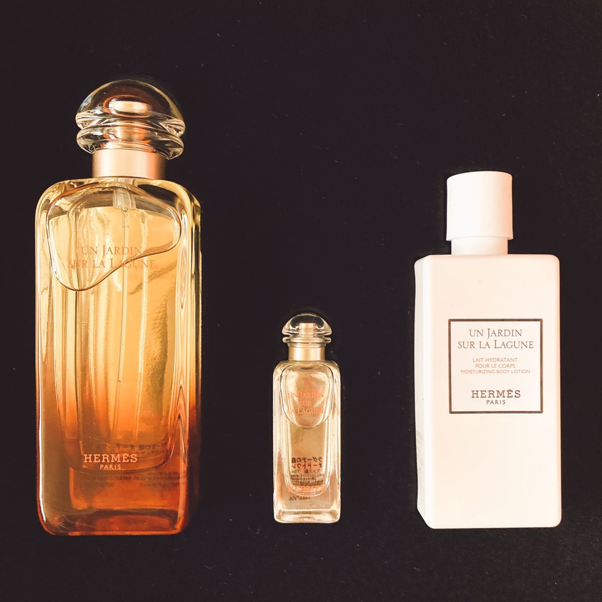 未使用 HERMESエルメス香水 ラグーナの庭 コフレセット 国内正規品