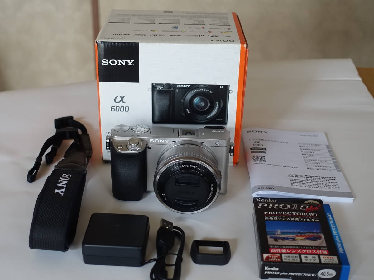 Sony ソニー デジタルカメラミラーレス一眼 α6000 シルバー ILCE