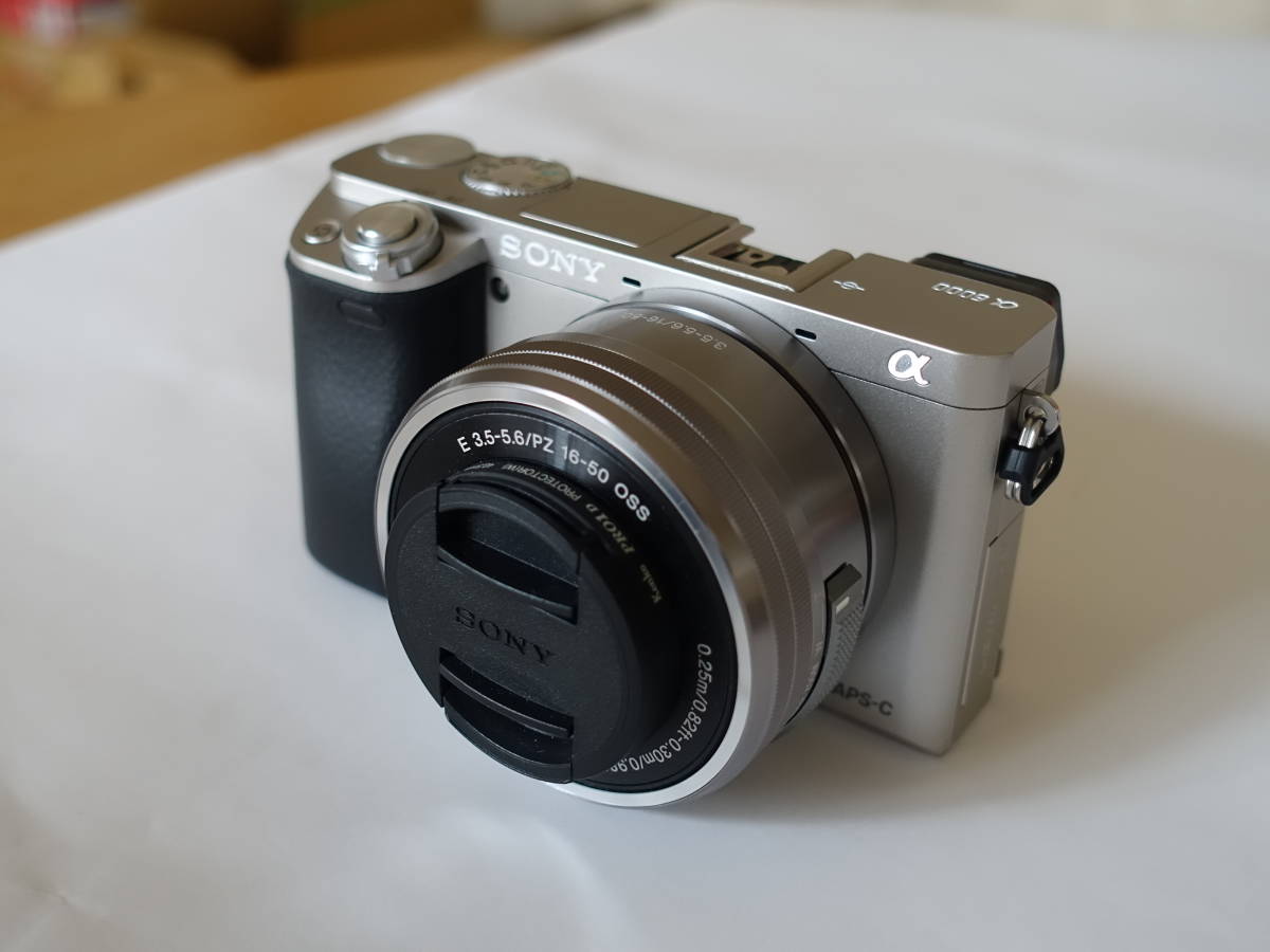 Sony ソニー デジタルカメラミラーレス一眼 α6000 シルバー ILCE