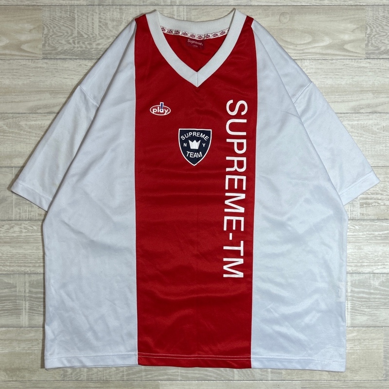 サイズ Supreme×play sportsのサッカーゲームシャツ 04PpU
