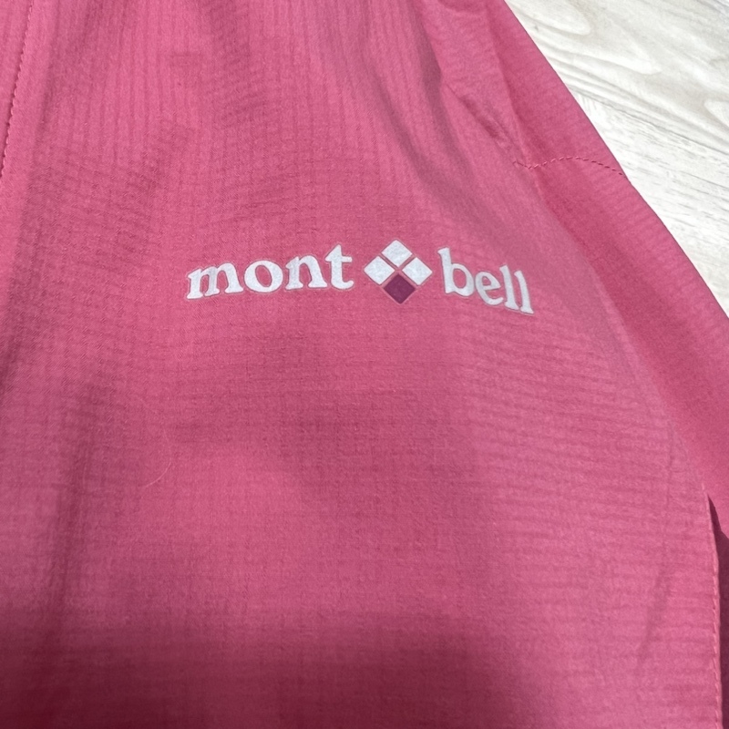 mont-bell/モンベル/ストレッチウインドジャケット/1103185/ピンク/ポルカテックス/スタンドネックナイロンジャケット/M_画像5