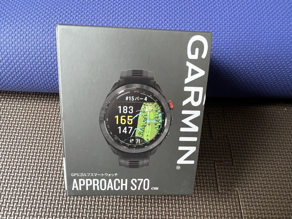 新品未使用☆GARMIN APPROACH S70 47mm☆ガーミン☆アプローチ☆GPS