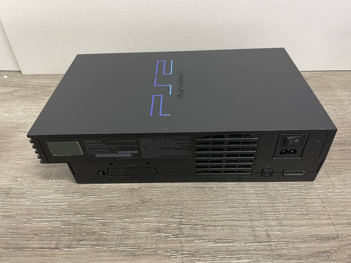 ☆ PS2 ☆ プレイステーション2 SCPH-10000 動作品 状態良好 本体 コントローラー 箱 付属 Playstation2 デュアルショック2 プレステ2 6830_画像4