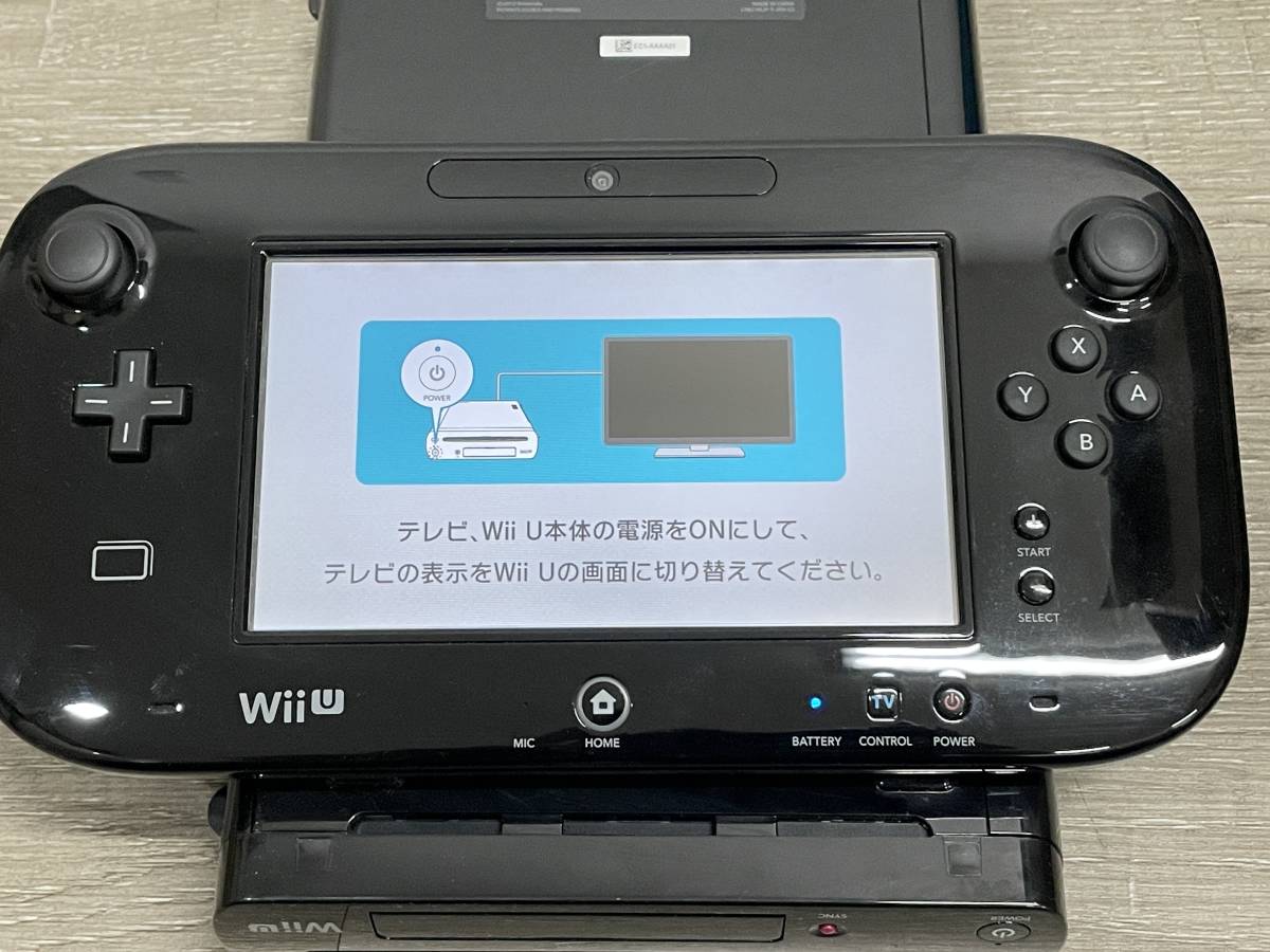 ヤフオク! - ☆ WiiU ☆ プレミアムセット 32GB クロ 動作品