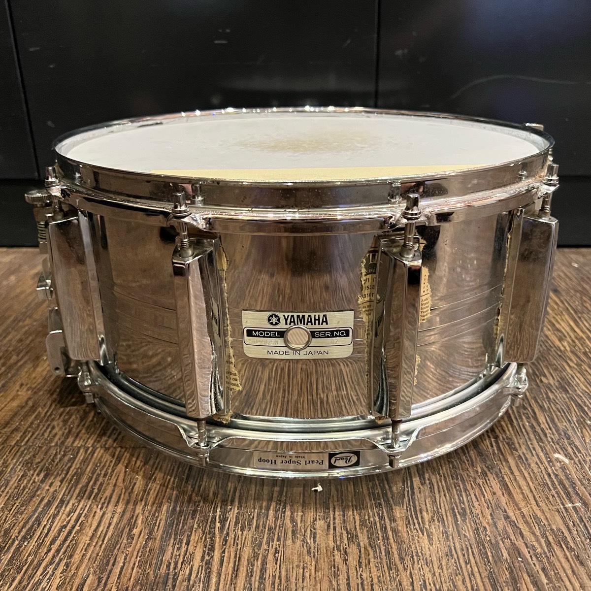 Yamaha ヤマハ SD-965M スネアドラム スティールシェル 14×6.5インチ