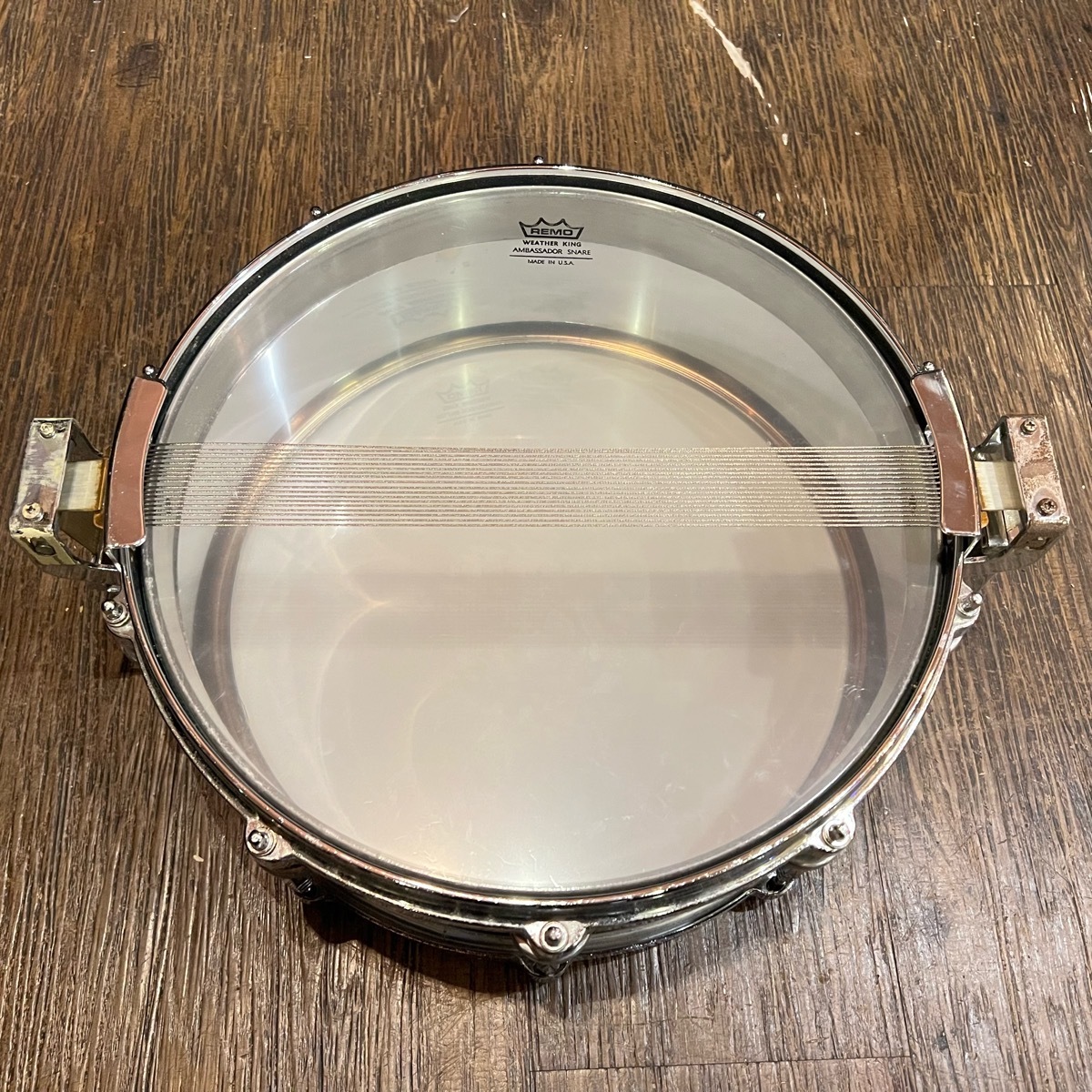 Pearl パール スネアドラム フリーフローティング スティールシェル 14×3.5インチ -GrunSound-h432-_画像4