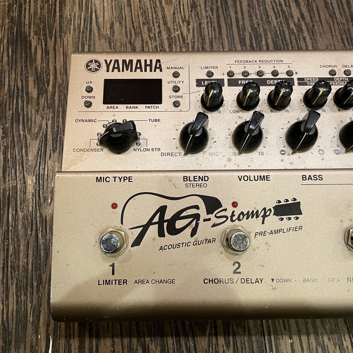 Yamaha AG Stomp アコースティックギター プリアンプ ヤマハ -GrunSound-z344-