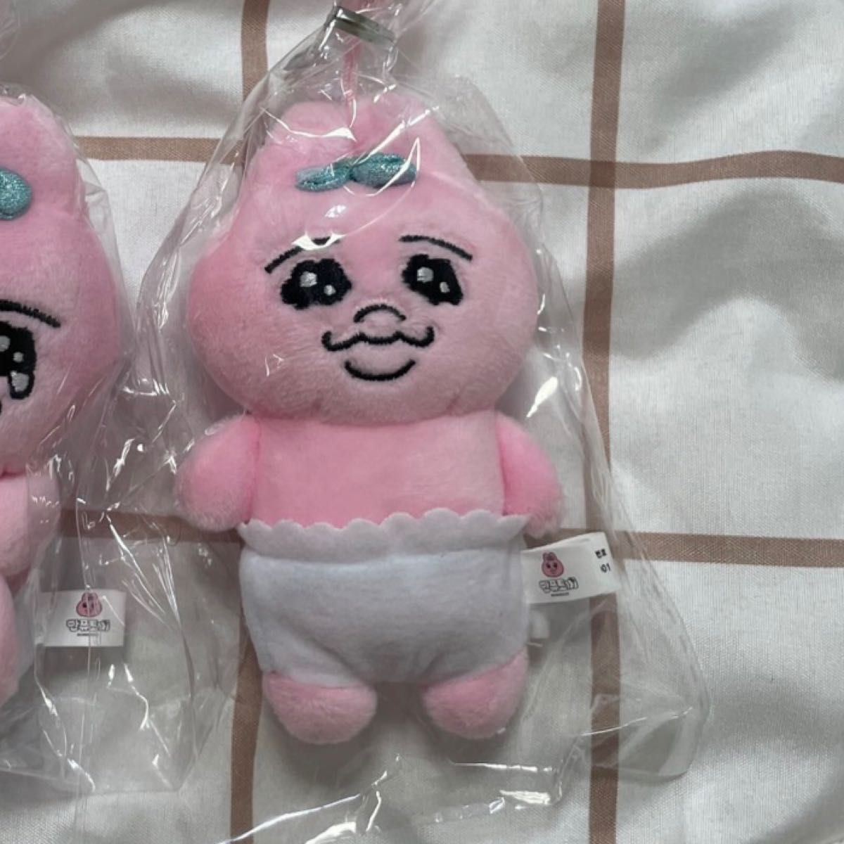 おぱんちゅうさぎ 韓国限定ポップアップ 8cm キーホルダー
