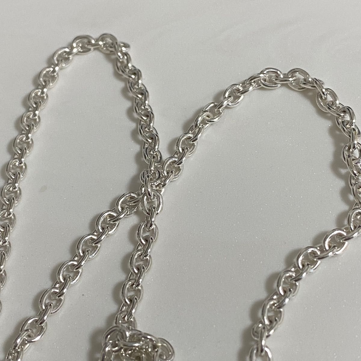 GUCCI 新品同様品 インターロッキングネックレス 925シルバー 極美品