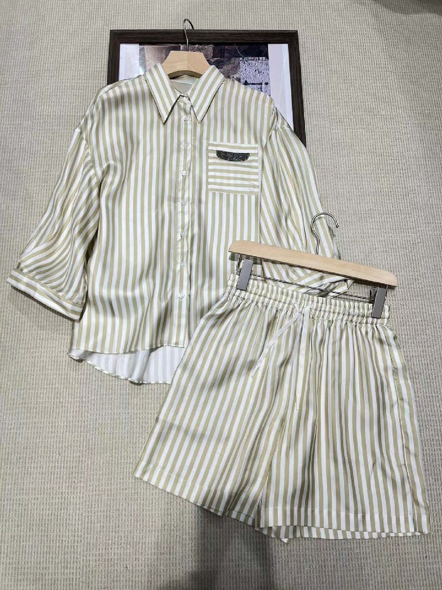 送料無料 Brunello Cucinelli ブルネロクチネリ 2点セット シャツ