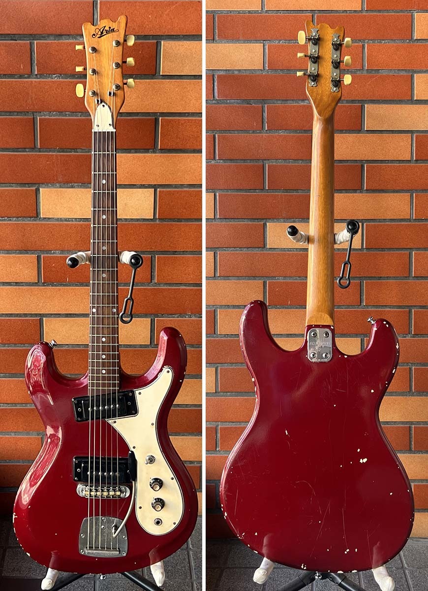 ヤフオク! - ○ Aria 1702T Mosrite type 196...