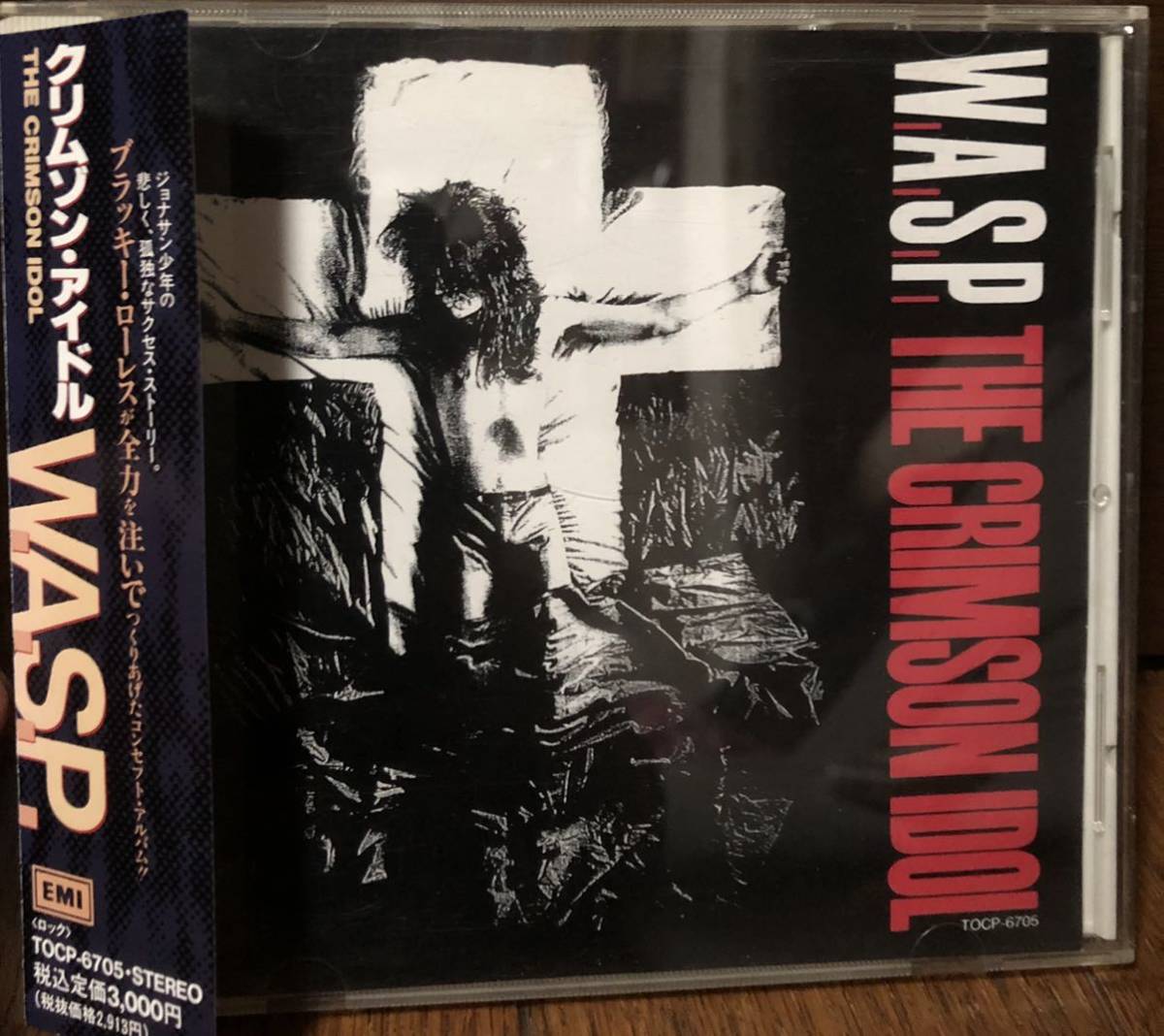 Wasp The Crimson Idol 1992年USメタル名盤　日本盤帯付き_画像1