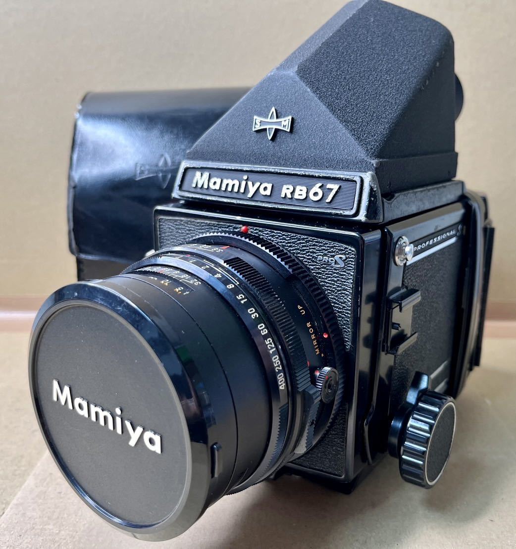 Mamiya RB67 Pro S + SEKOR 127mm f/3.8+ Film Back マミヤ 中判