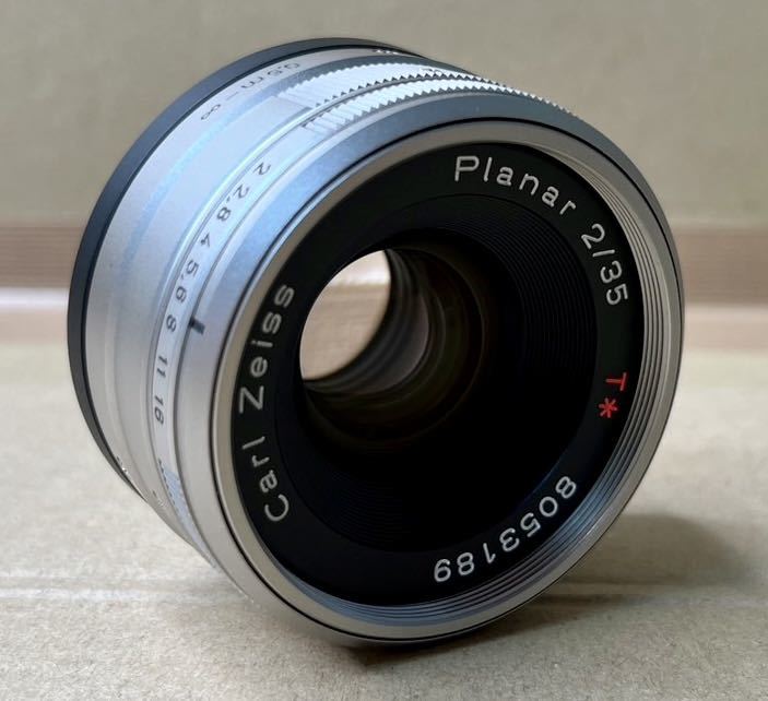 Contax Carl Zeiss Planar 35mm f/2 T* 広角 単焦点 レンズ G1 G2