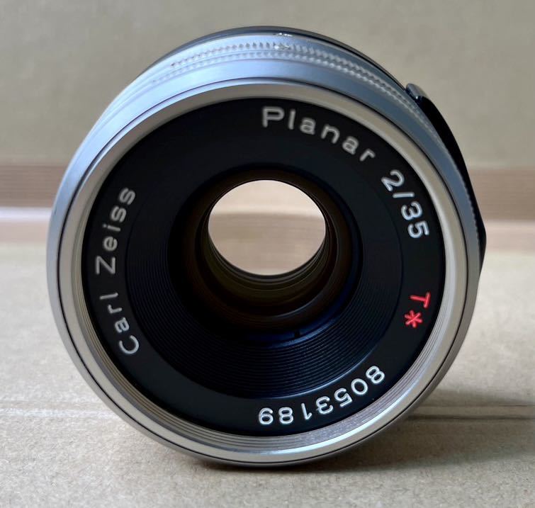 Contax Carl Zeiss Planar 35mm f/2 T* 広角 単焦点 レンズ G1 G2