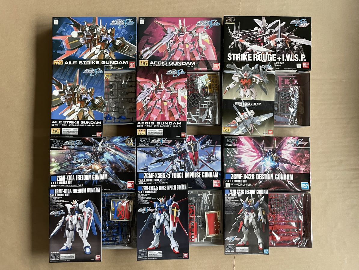 ⑦ 未組立 機動戦士ガンダム シードディステニー 他 まとめて16点 1