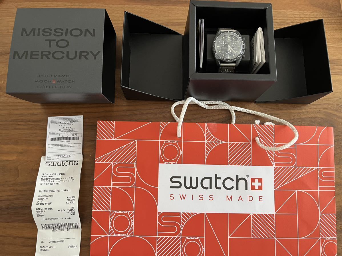 Swatch OMEGA mercury スウォッチオメガ 年購入