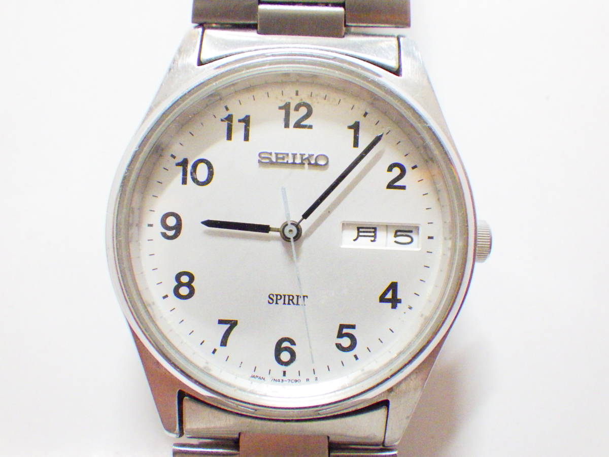 SEIKOセイコー ジャンク品 クオーツ腕時計 7N43-7B60　№868_画像1